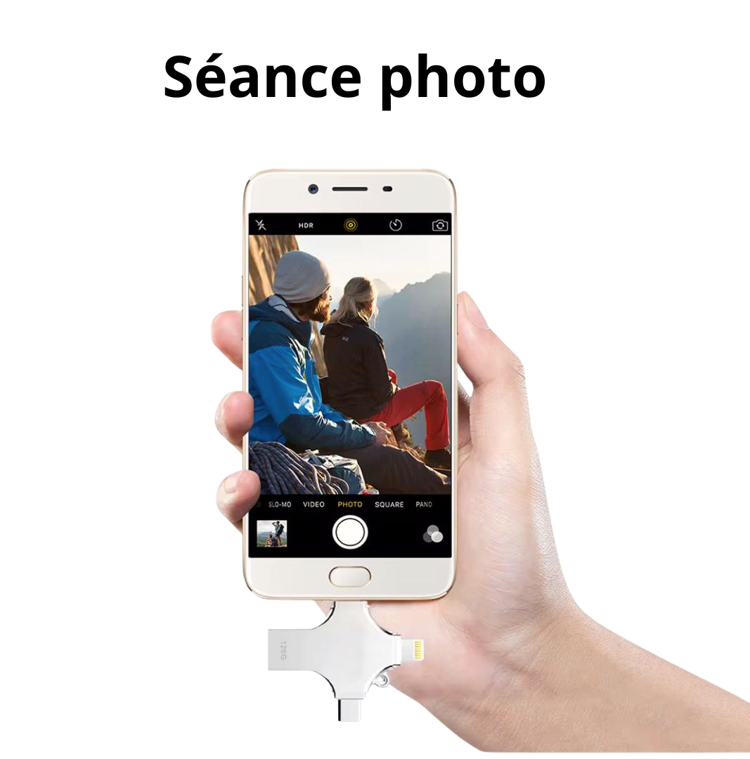 La clé USB intelligente compatible avec tous vos appareils.